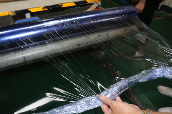 0.02mm Thickness Clear PVC Warping Film For Mattress And Funiture Packaging