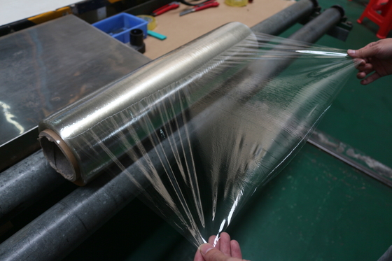 0.02mm Thickness Clear PVC Warping Film For Mattress And Funiture Packaging