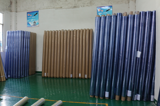100 Micron Plastic PVC Film Roll Packaging PHR 36 Normal Clear 0.025mm Thickness
